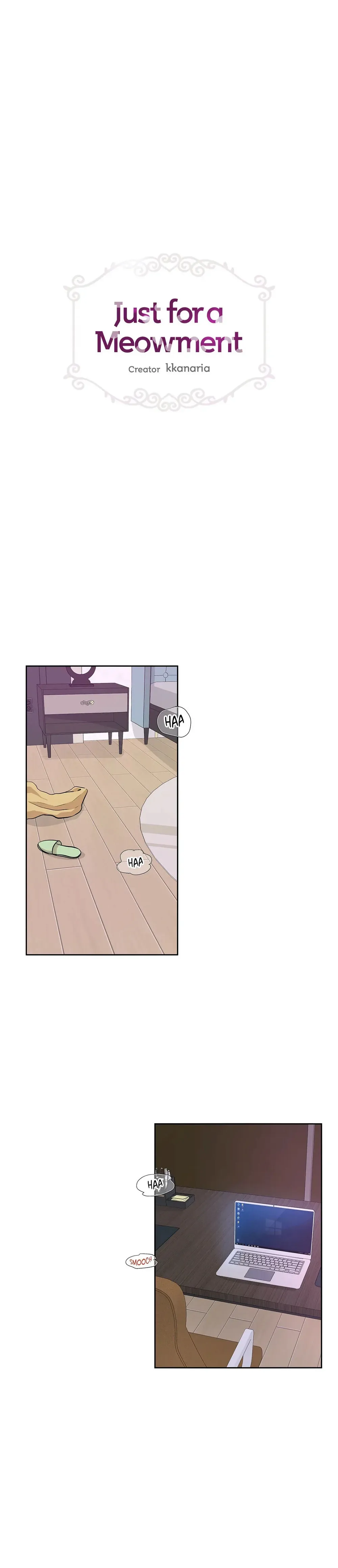 Just for a Meowment Chapter 68 - page 1