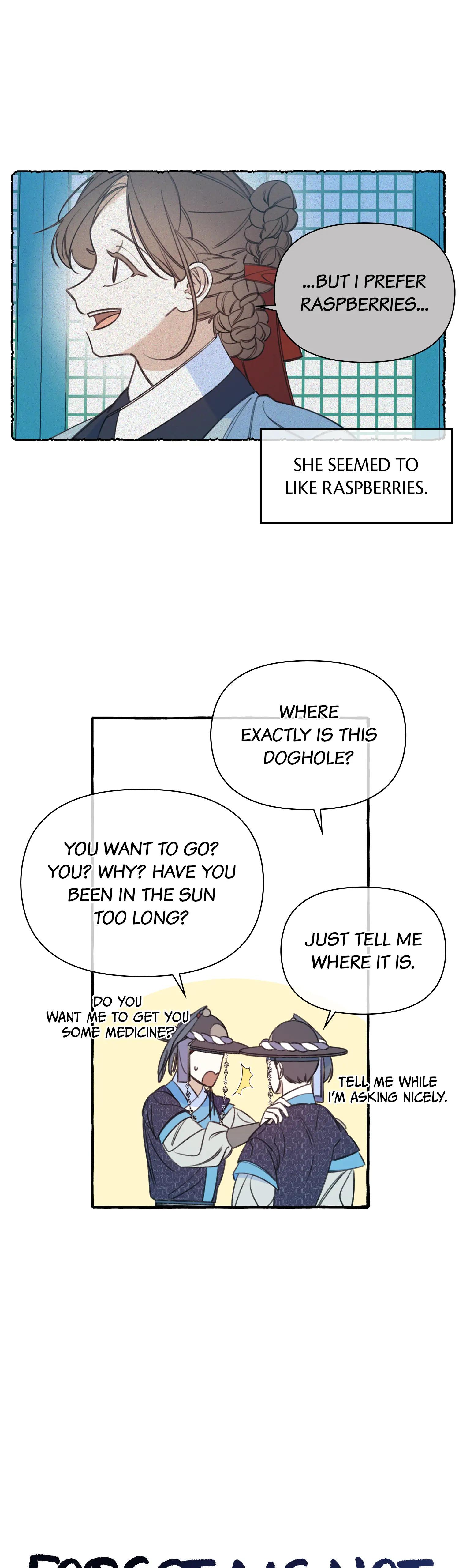 Forget-me-not Romance Chapter 3 - page 6
