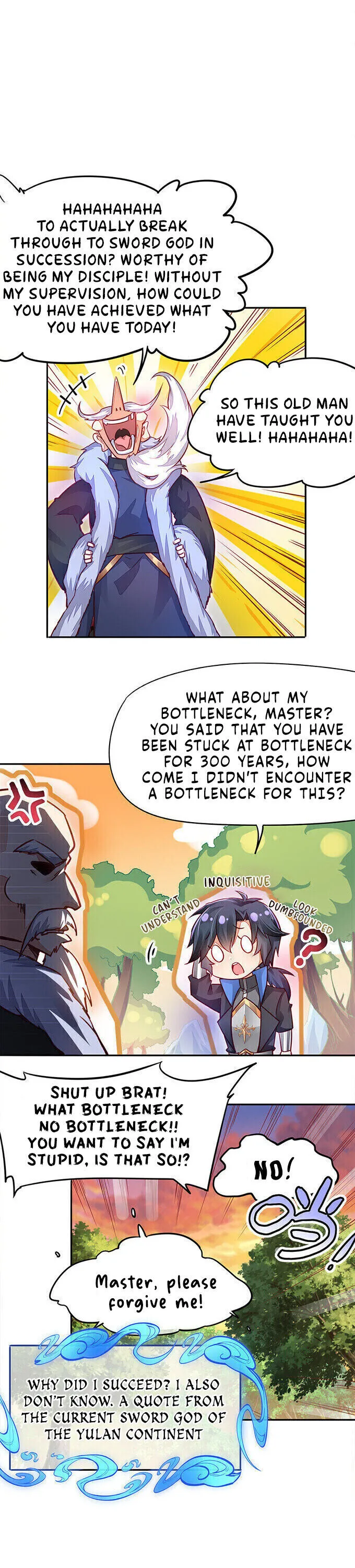 Sword God’s Life Is Not That Boring Chapter 1 - page 8