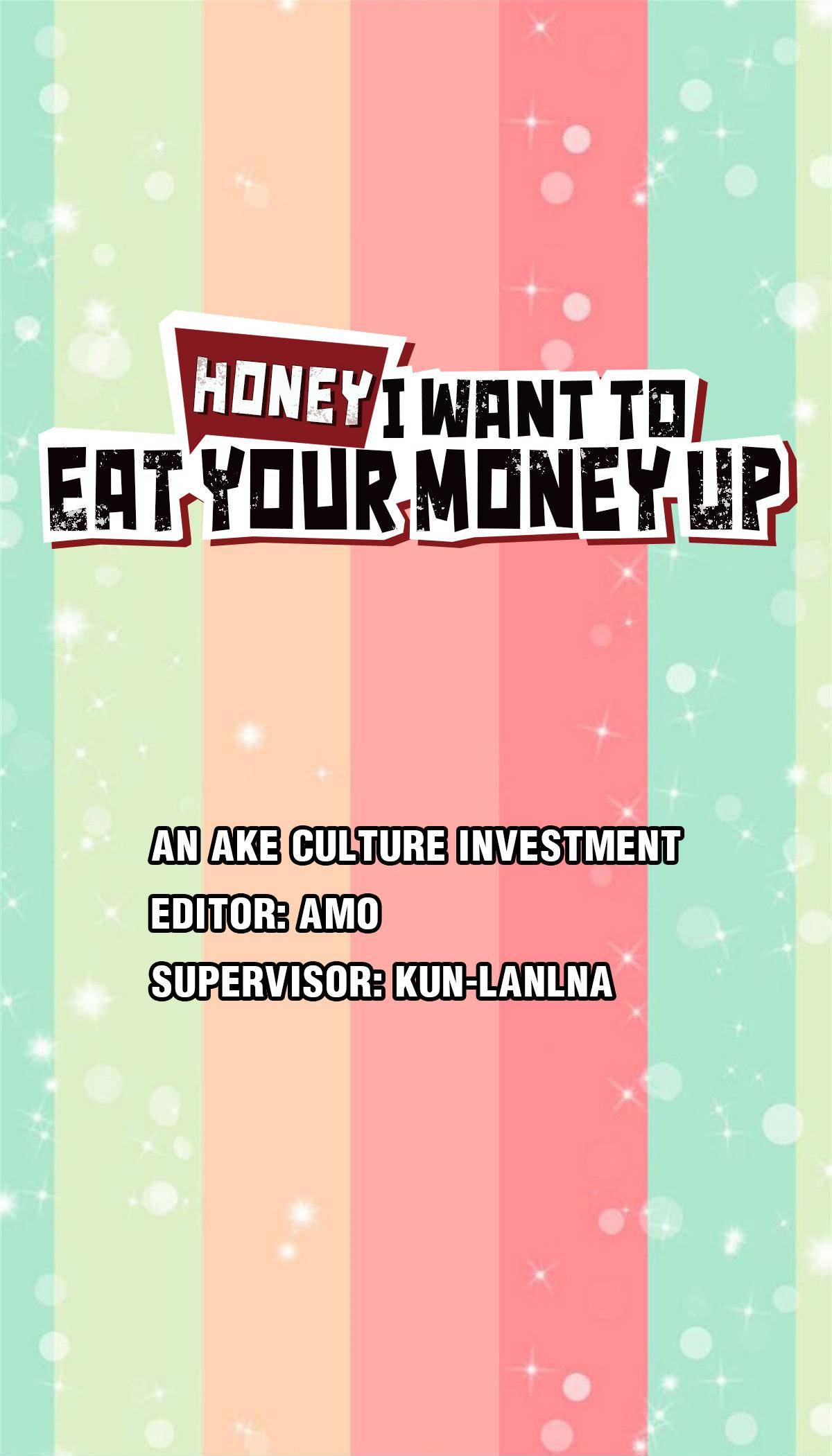 Honey, I Want to Eat Up Your Money! Chapter 33 - page 1
