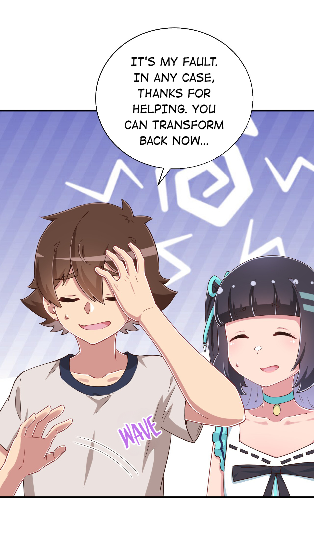 God gave me this awkward superpower, what is it for? chapter 105 - page 22