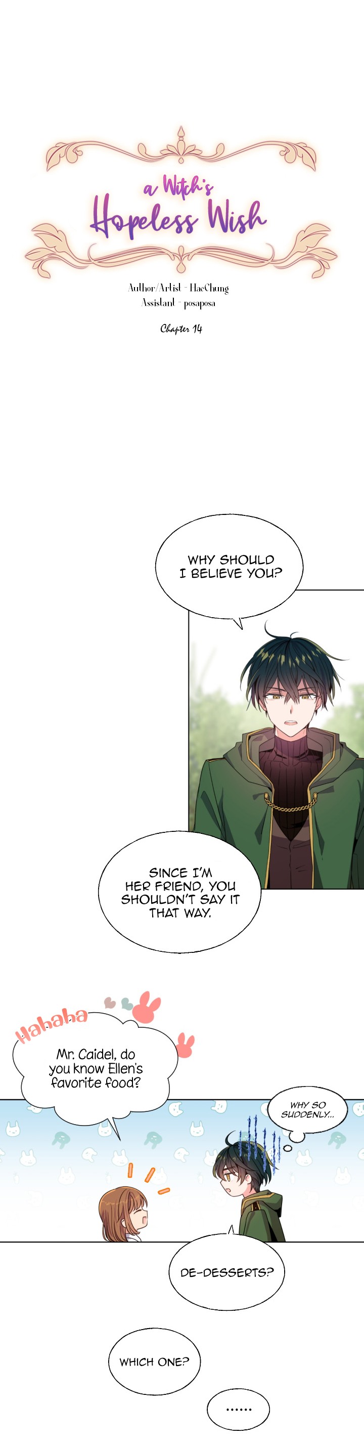 A Witch’s Hopeless Wish Chapter 14 - page 7