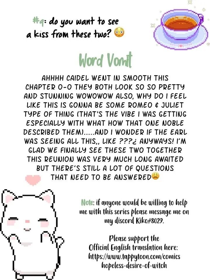 A Witch’s Hopeless Wish Chapter 44 - page 39