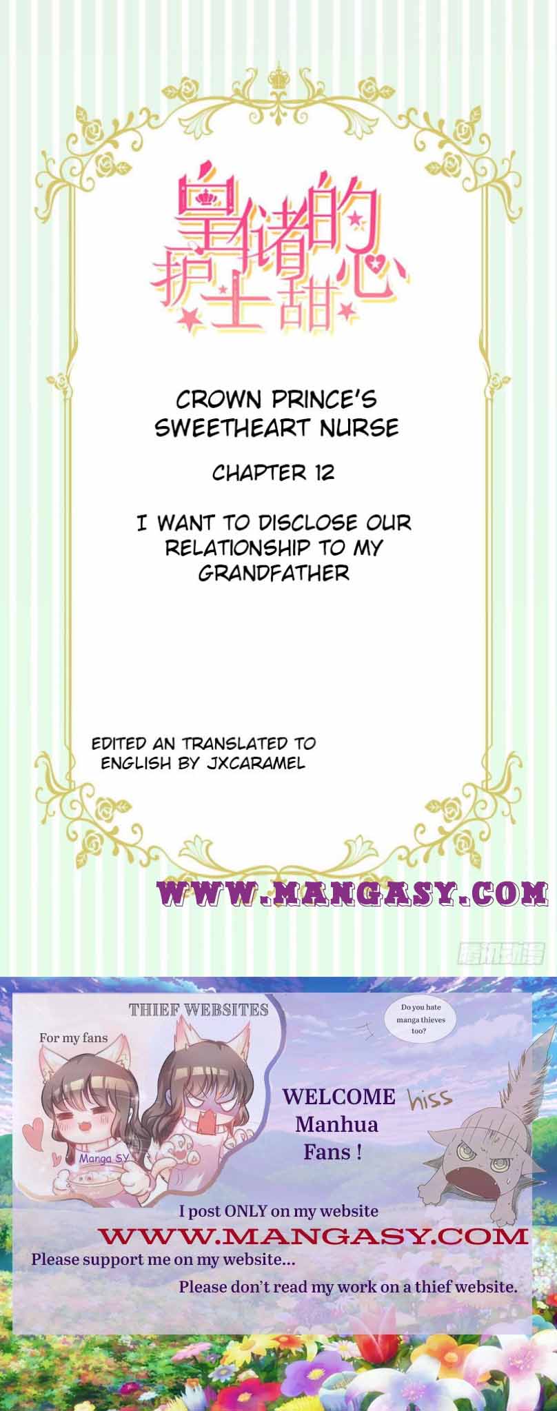 Crown Prince’s Sweetheart Nurse Chapter 12 - page 1