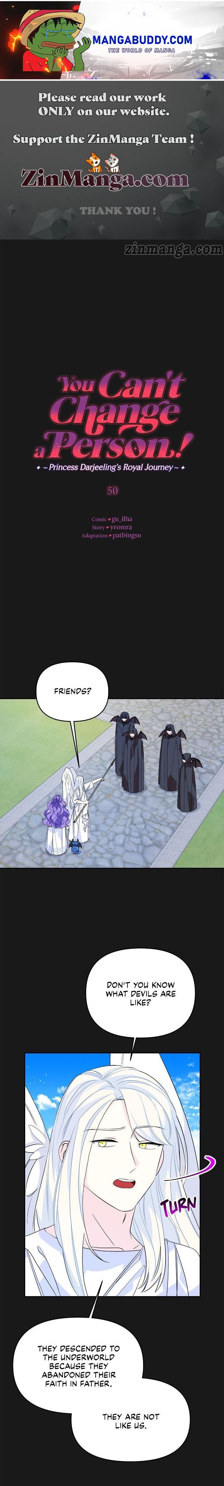 You Can’t Change A Person! chapter 50 - page 1