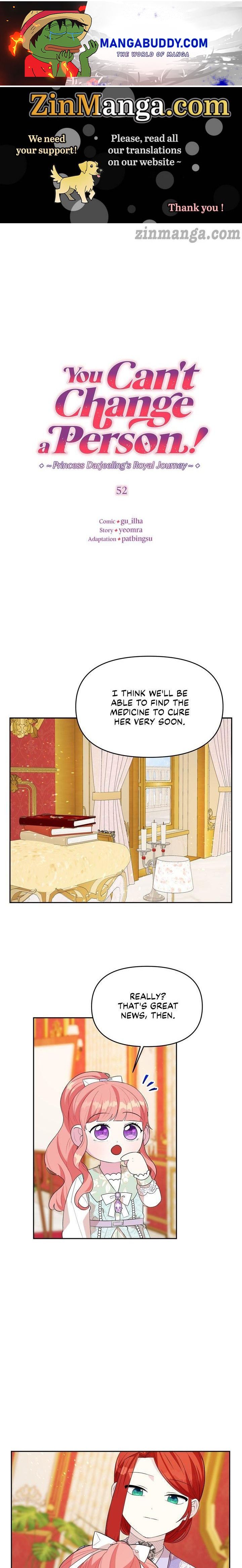You Can’t Change A Person! chapter 52 - page 1