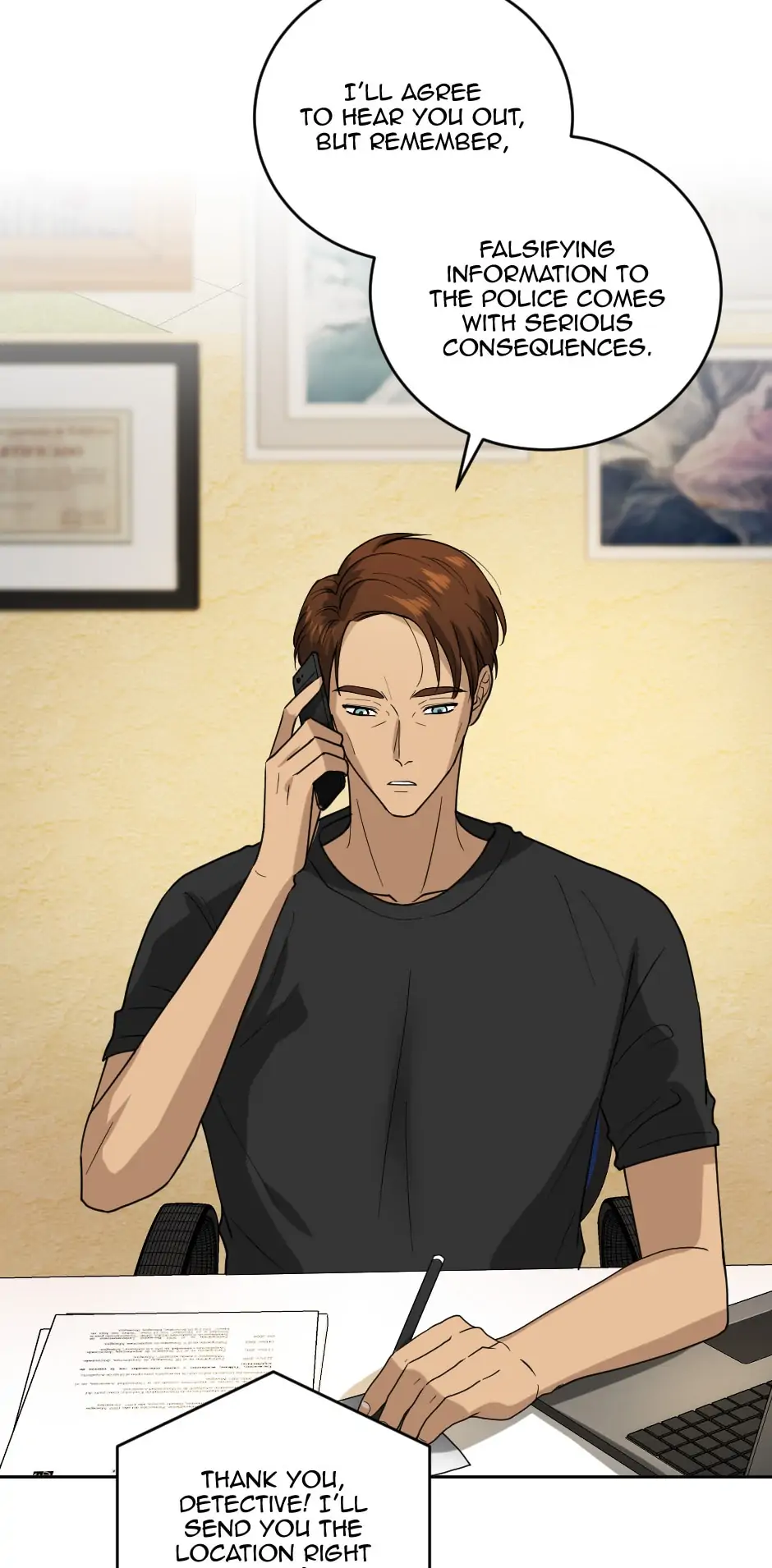 The Male Lead is a Murderer Chapter 45 - page 2