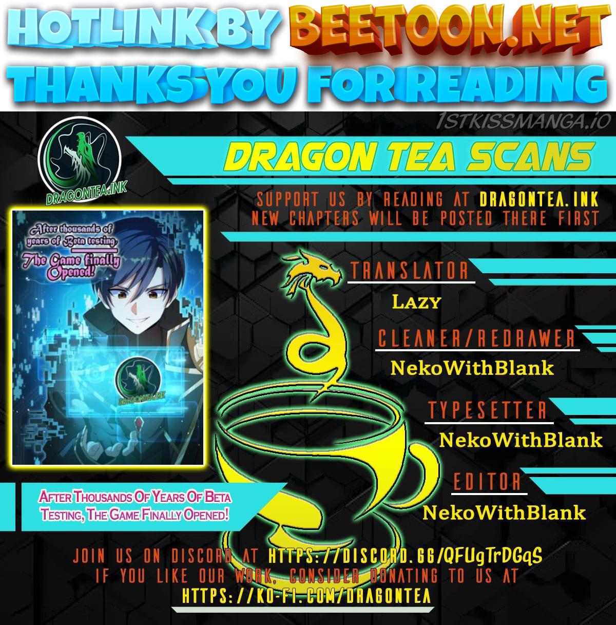 After Thousands Of Years Of Beta Testing, The Game Finally Opened! Chapter 0.1 - page 1