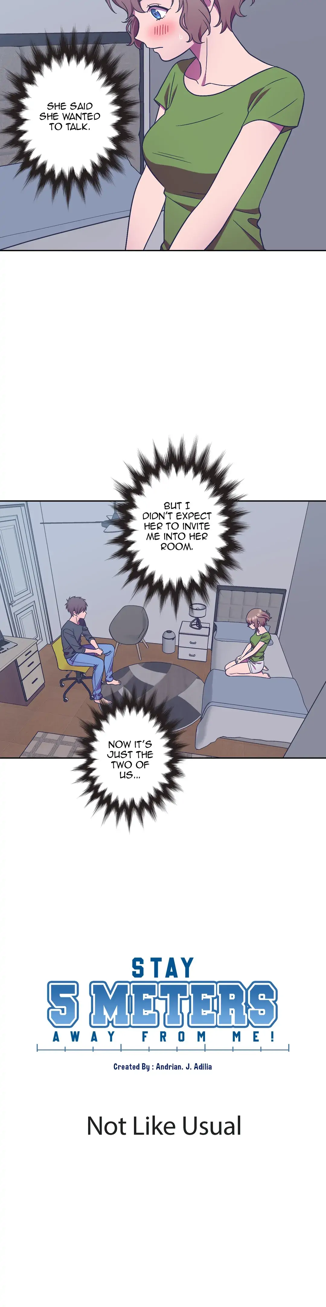 Stay 5 Meters Away From Me Chapter 17 - page 3