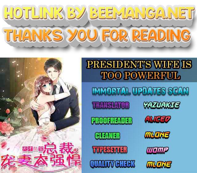 Genius cool treasure: President’s wife is too powerful Chapter 21 - page 1