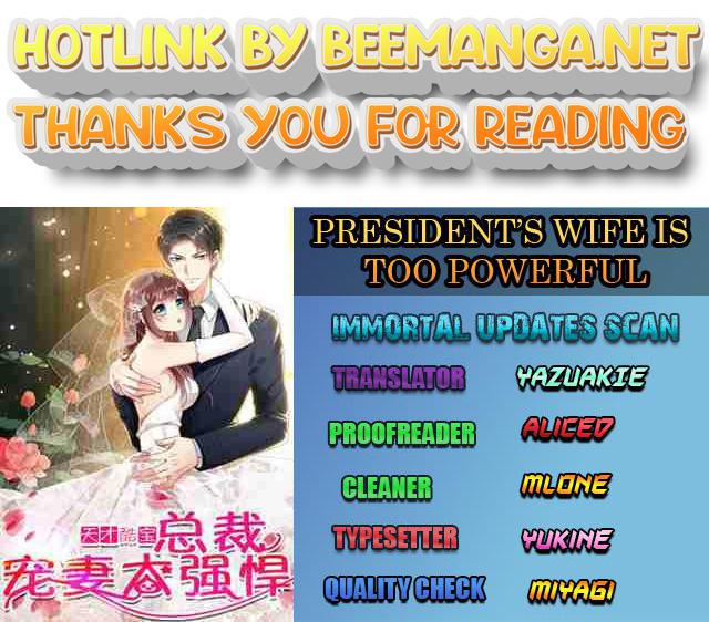 Genius cool treasure: President’s wife is too powerful Chapter 22 - page 1