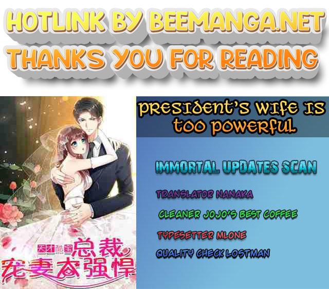 Genius cool treasure: President’s wife is too powerful Chapter 9 - page 1