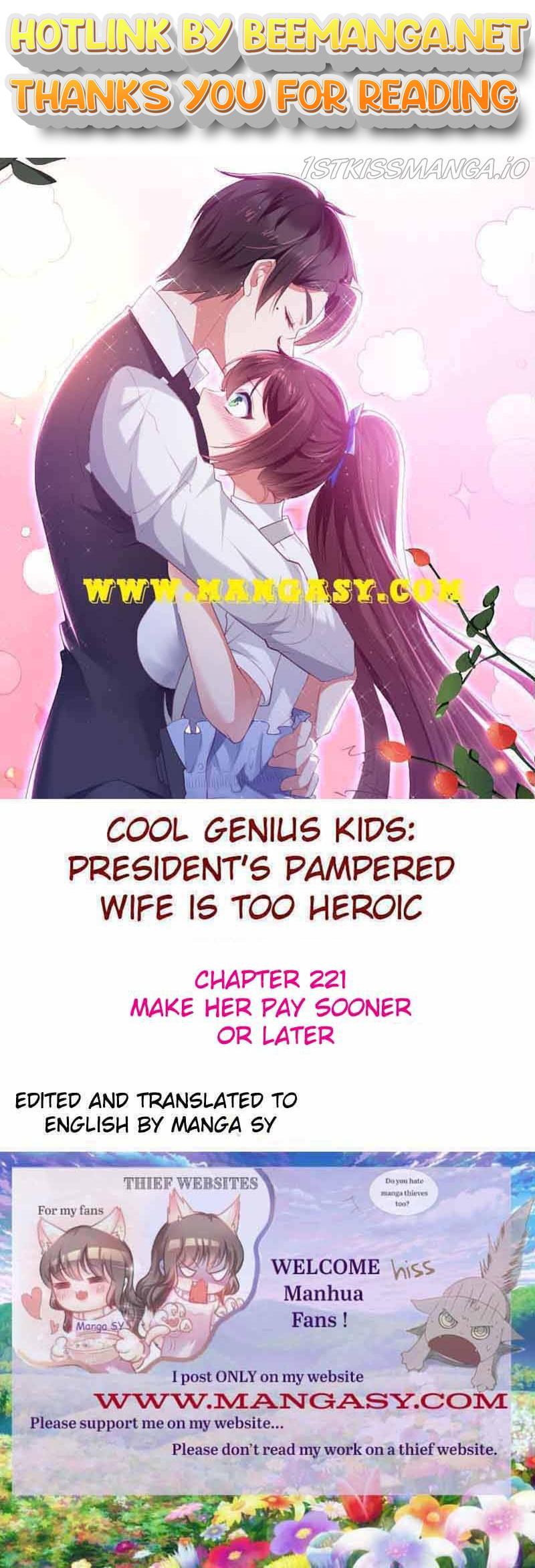 Genius cool treasure: President’s wife is too powerful Chapter 221 - page 1