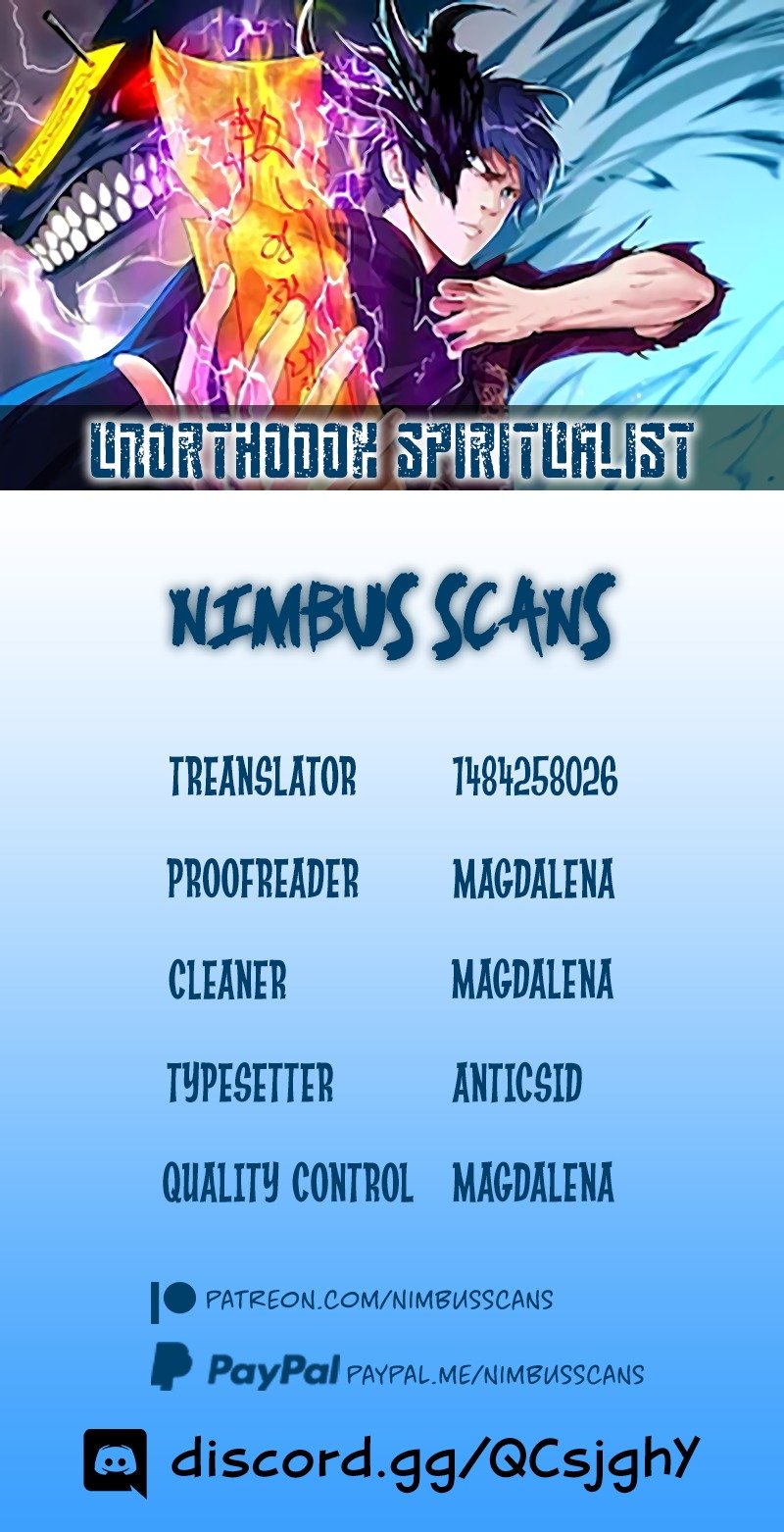 Unorthodox Spiritualist chapter 2 - page 1