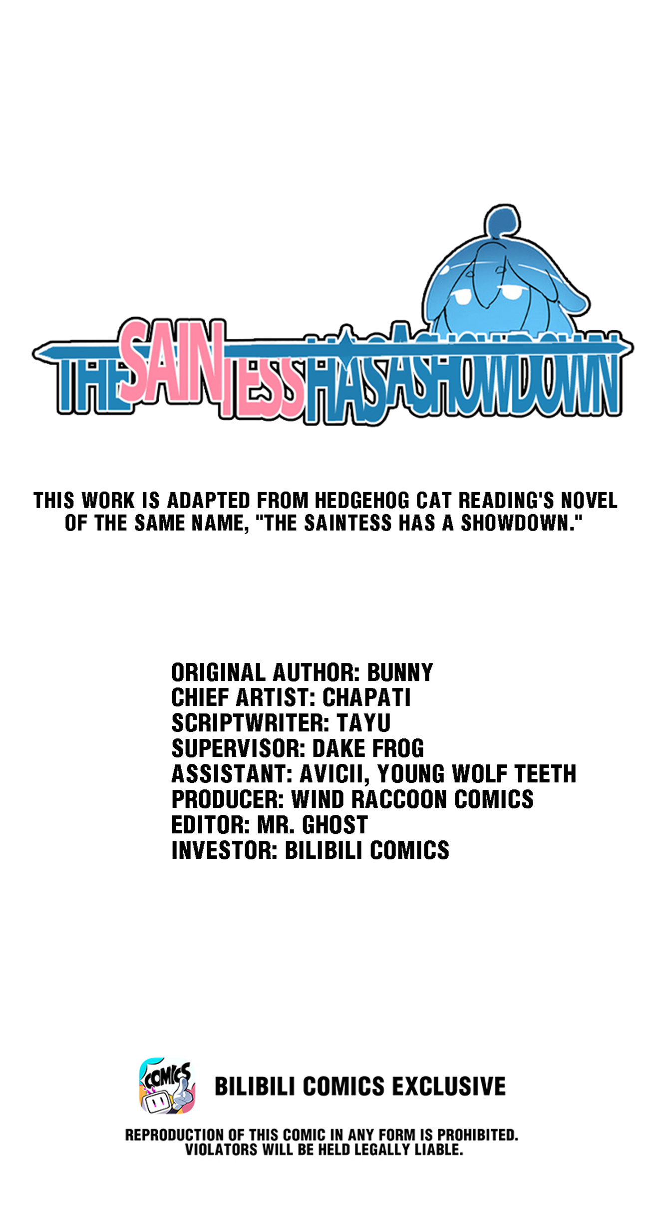 The Saintess has a Showdown chapter 39 - page 1