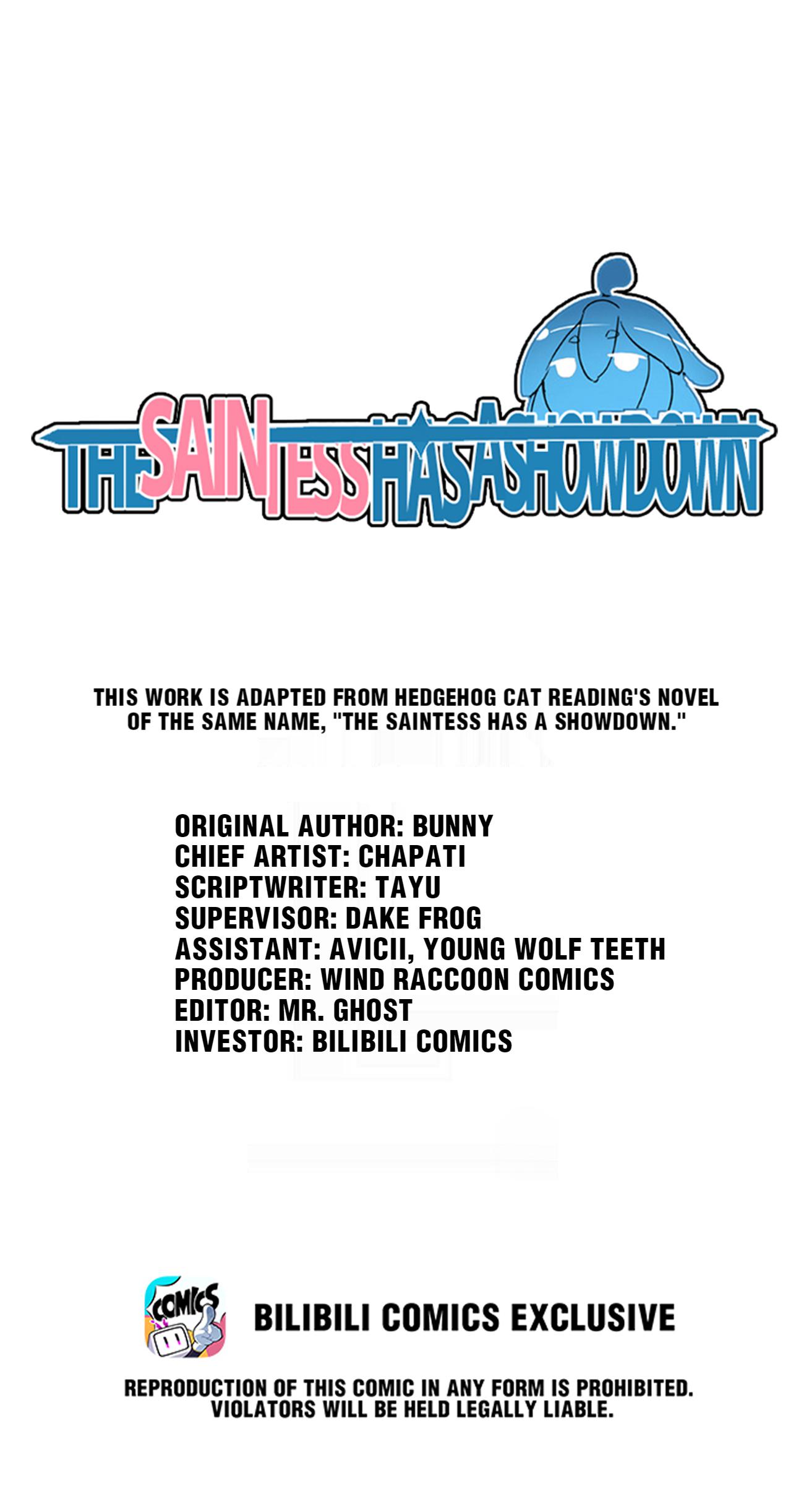 The Saintess has a Showdown chapter 24 - page 1
