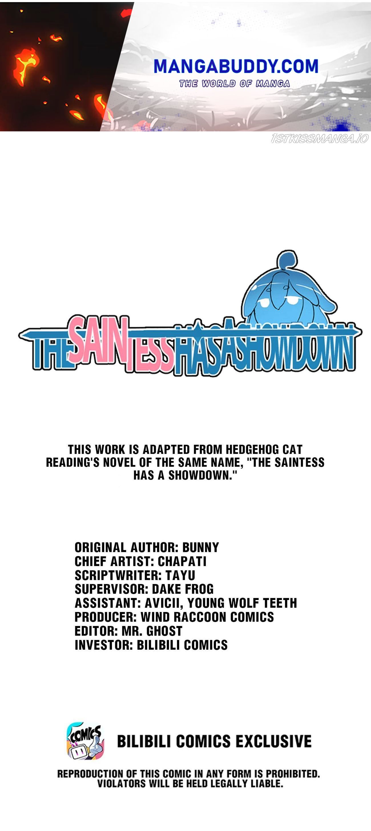The Saintess has a Showdown chapter 23 - page 1