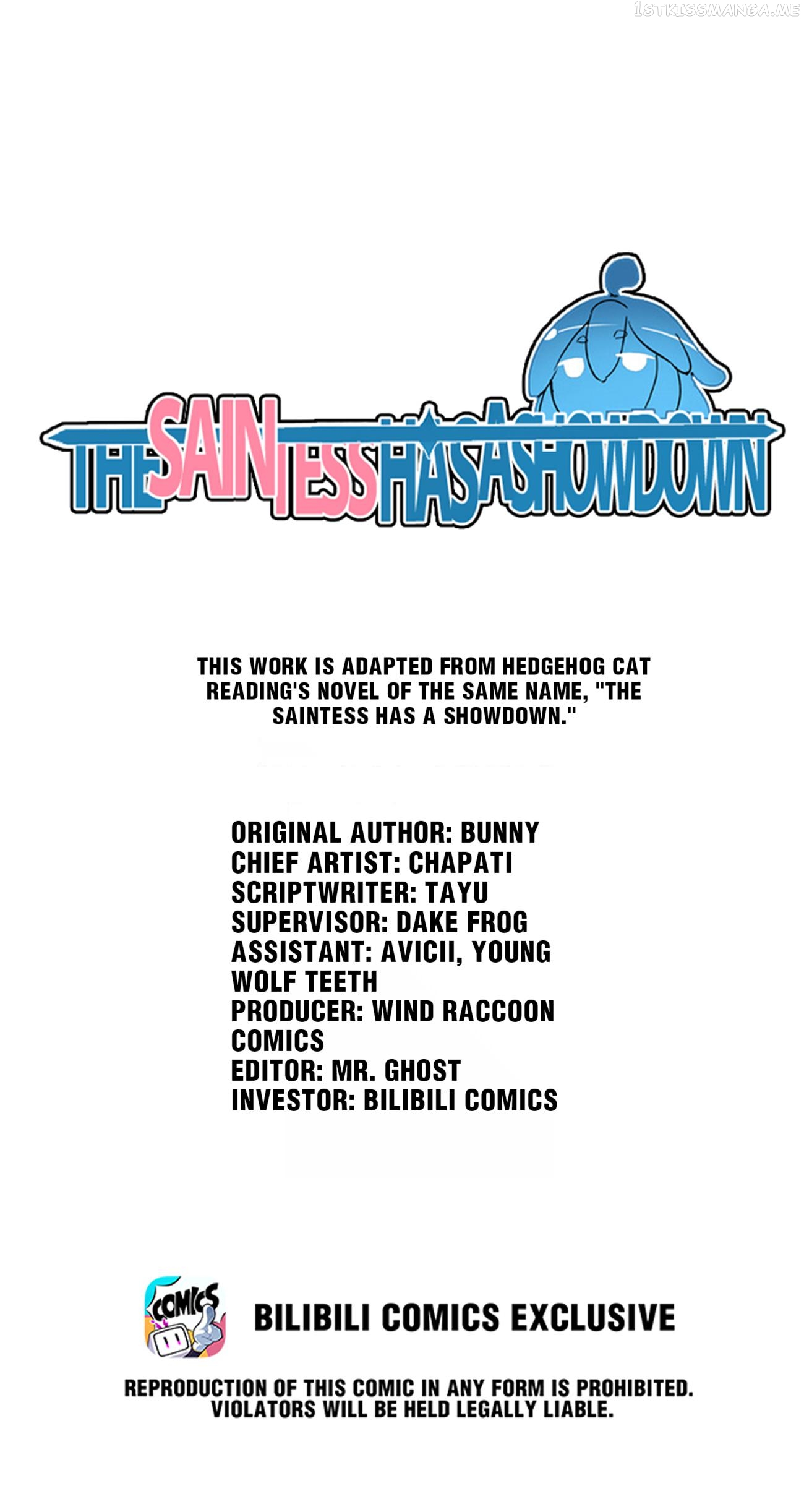 The Saintess has a Showdown chapter 9.1 - page 1