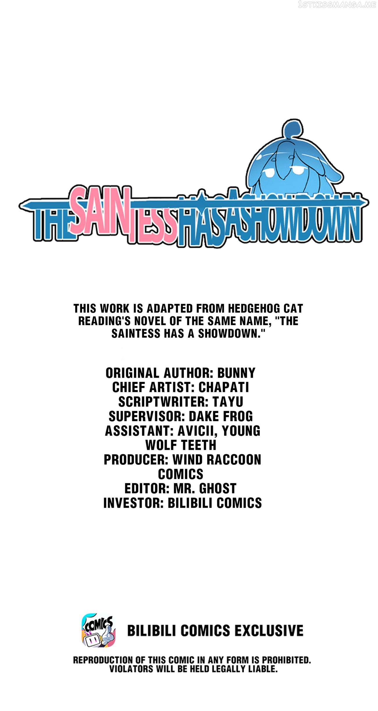 The Saintess has a Showdown chapter 8.1 - page 1