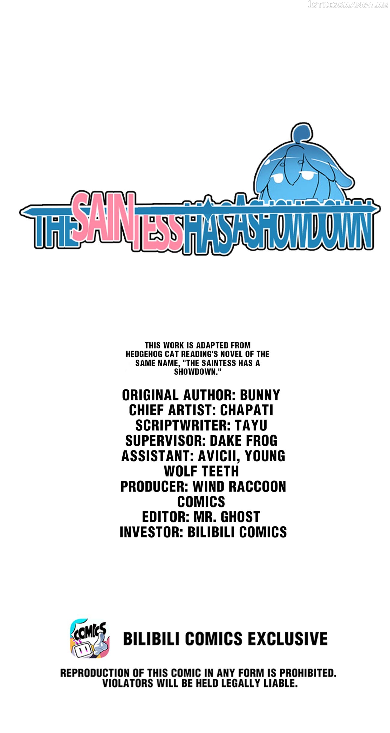 The Saintess has a Showdown chapter 6.1 - page 1