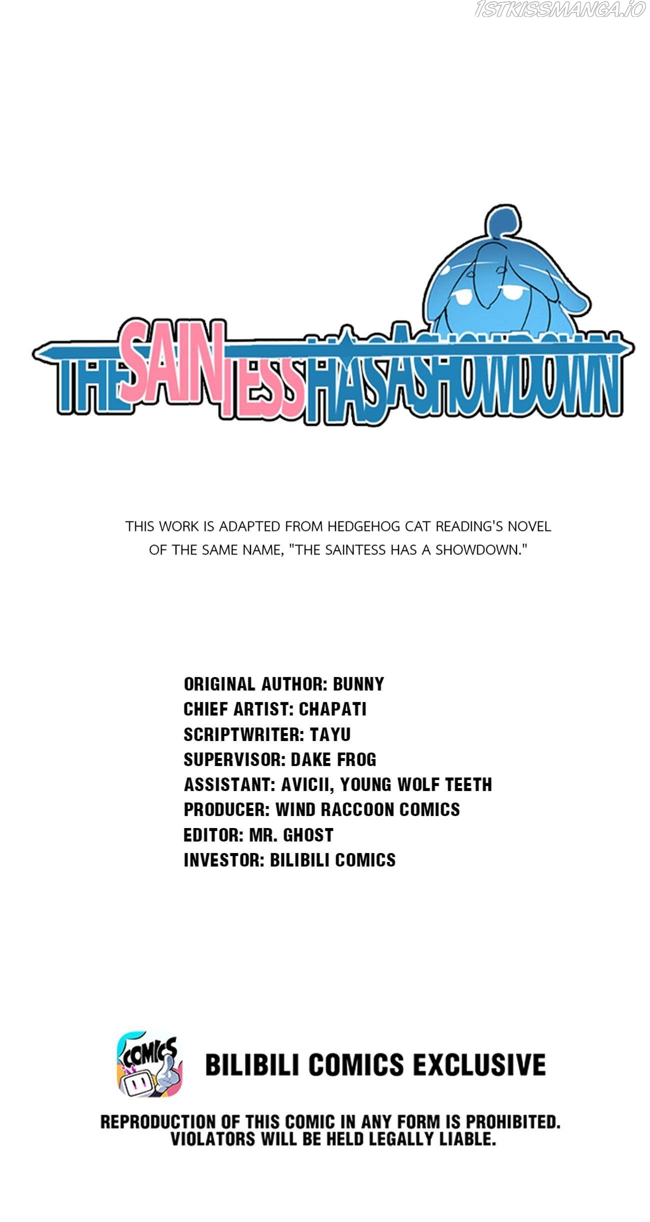 The Saintess has a Showdown chapter 13 - page 1
