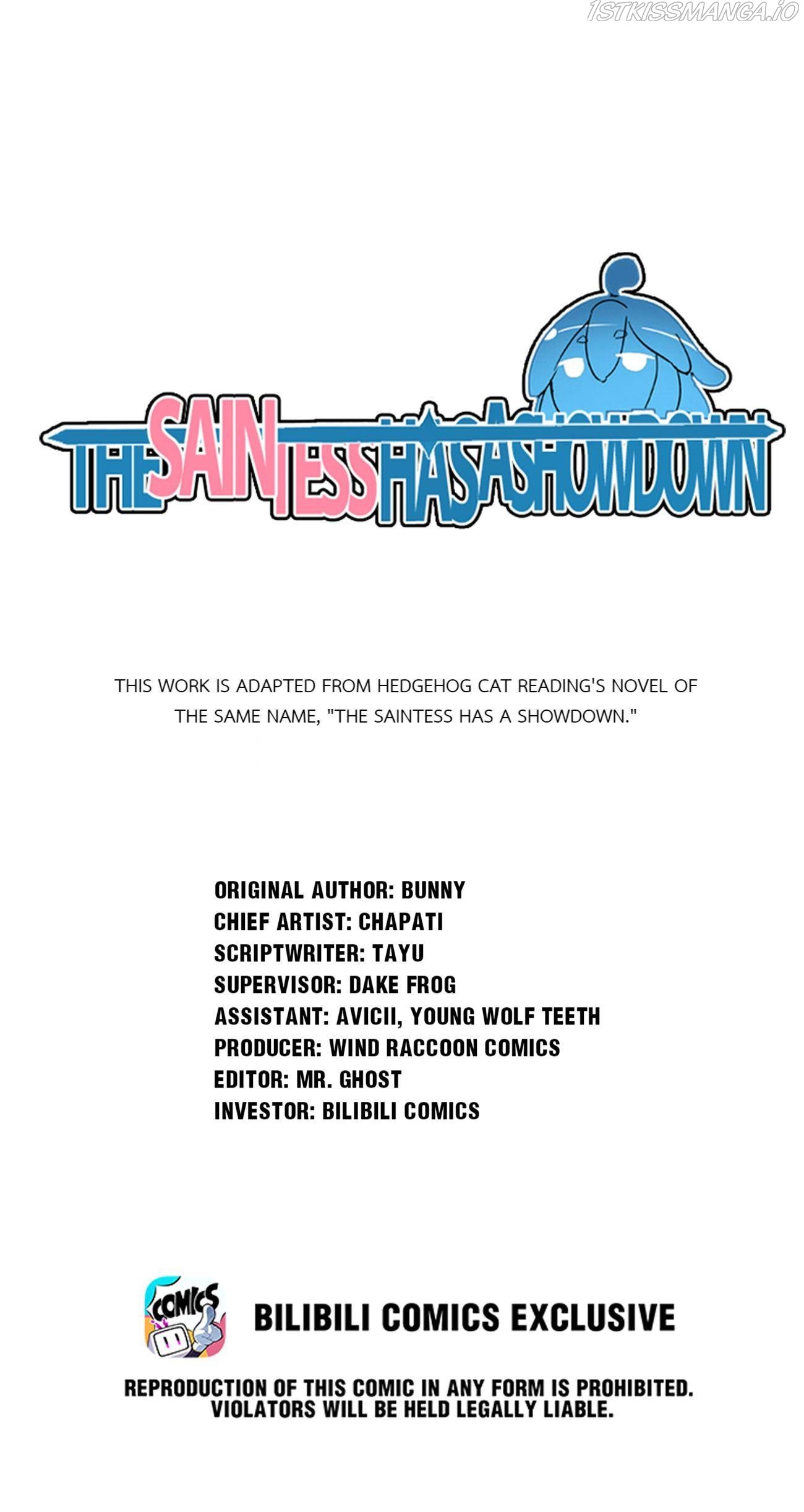 The Saintess has a Showdown chapter 17 - page 1
