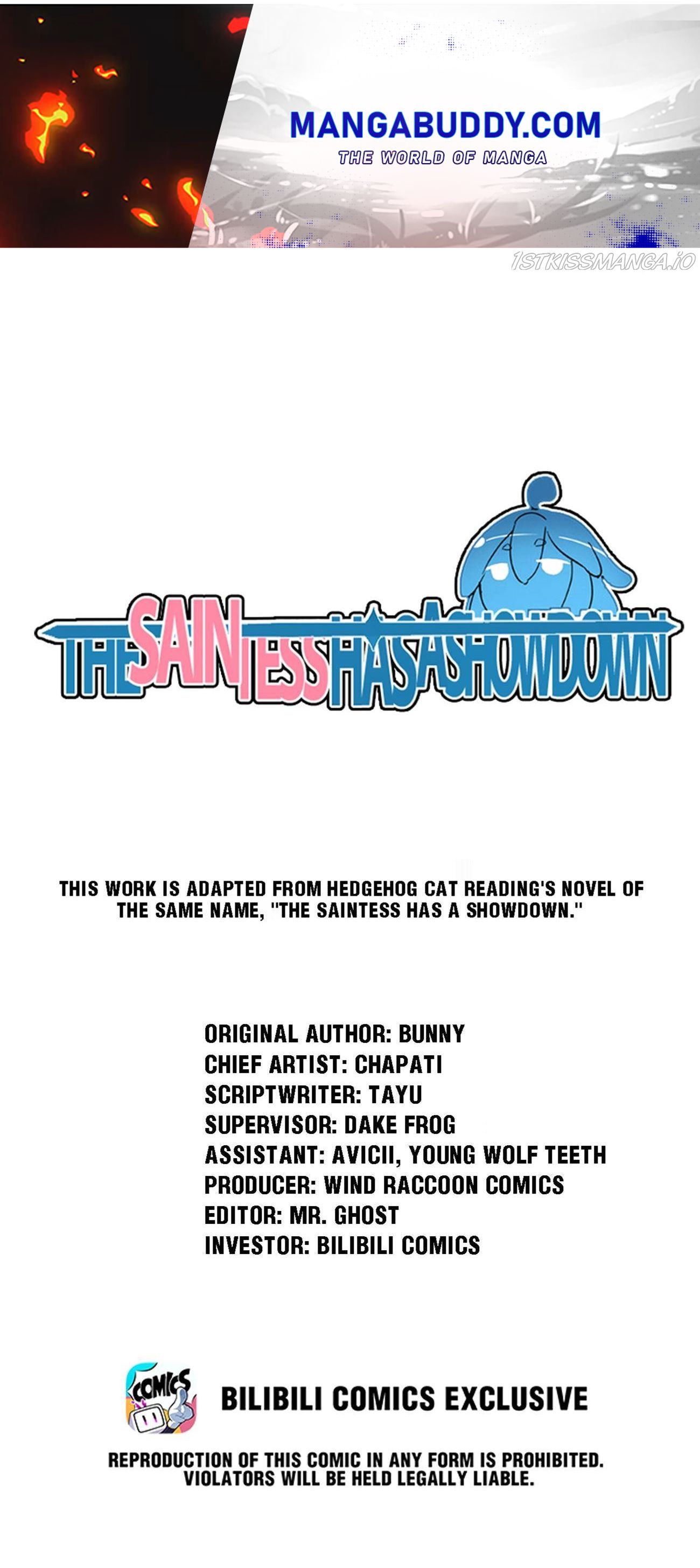 The Saintess has a Showdown chapter 18 - page 1