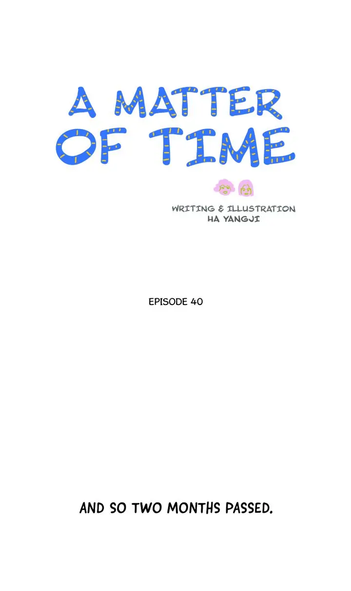 A Matter of Time Chapter 40 - page 1