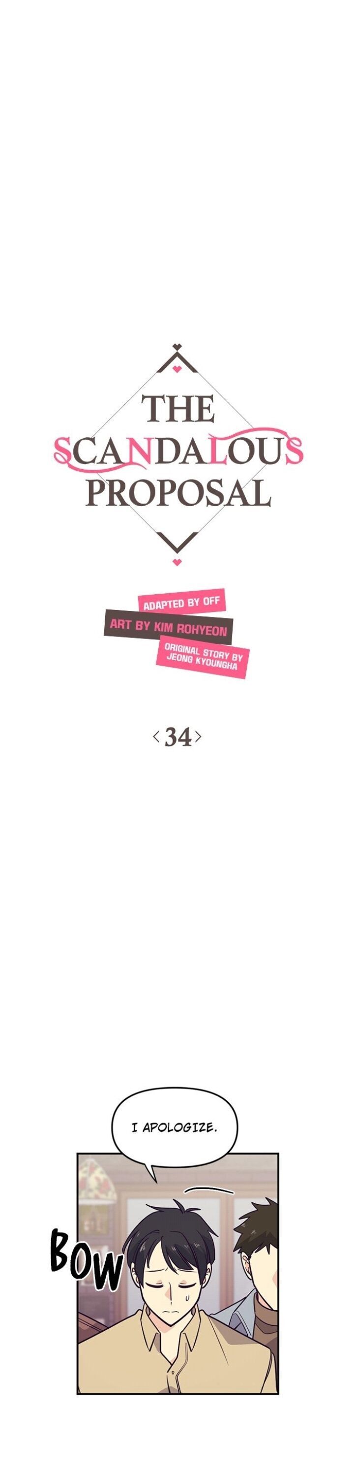 The Scandalous Proposal Chapter 34 - page 1