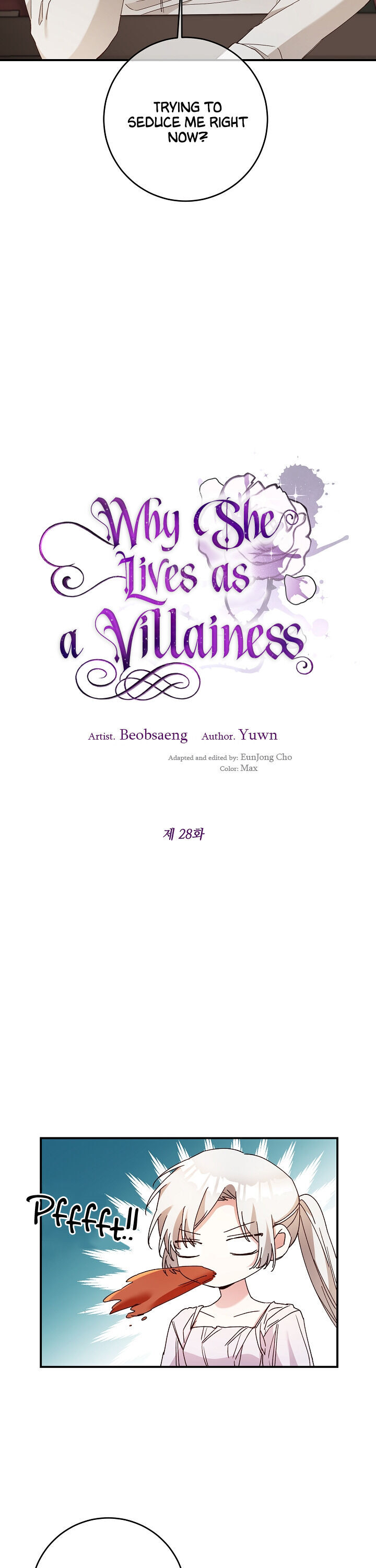 Why She Lives as a Villainess Chapter 28 - page 5