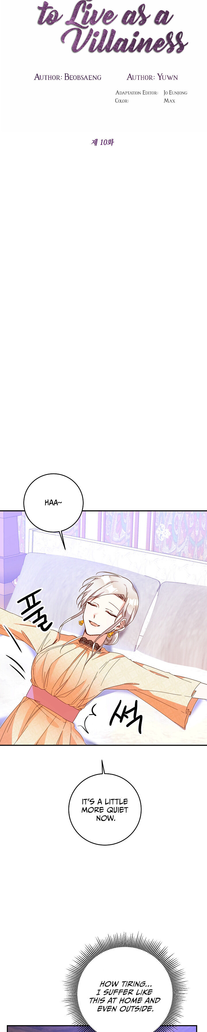 Why She Lives as a Villainess Chapter 10 - page 21