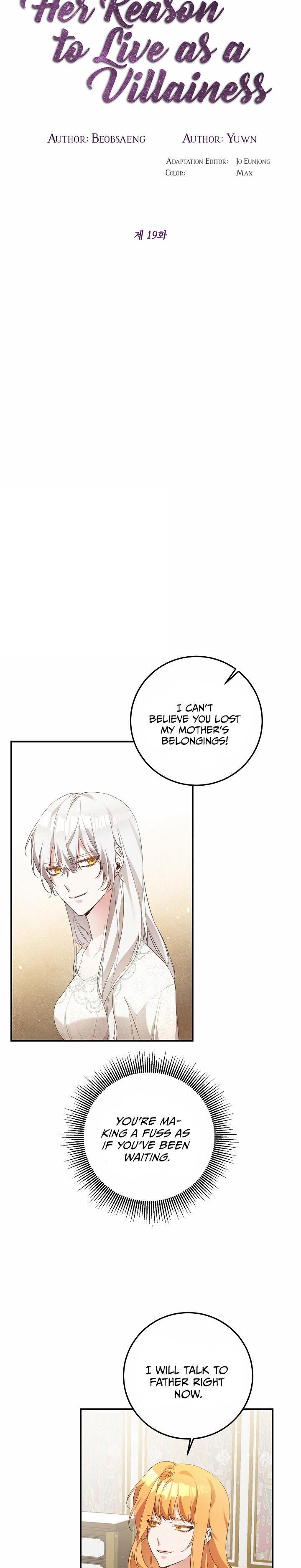 Why She Lives as a Villainess Chapter 19 - page 8