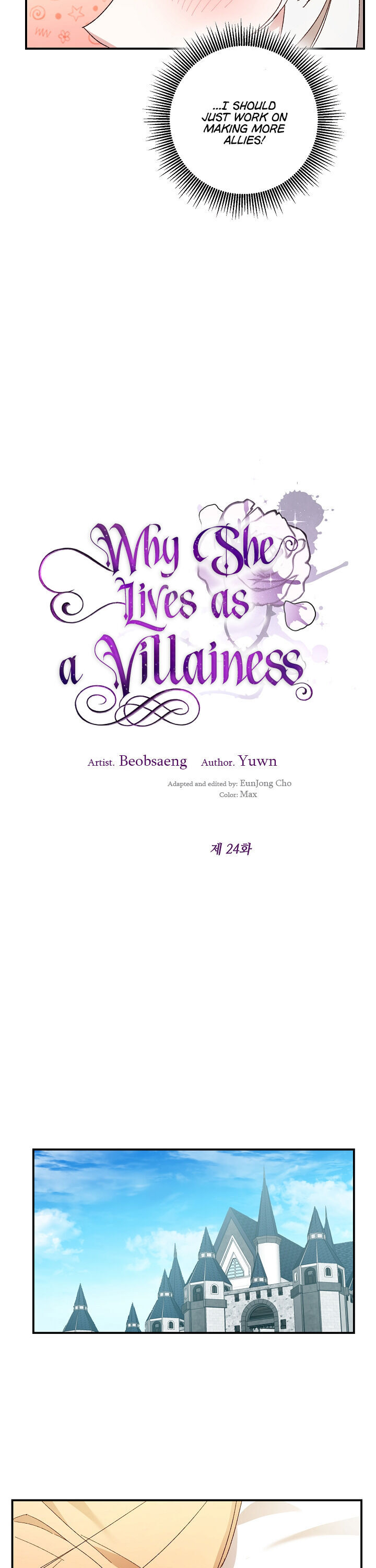 Why She Lives as a Villainess Chapter 24 - page 8