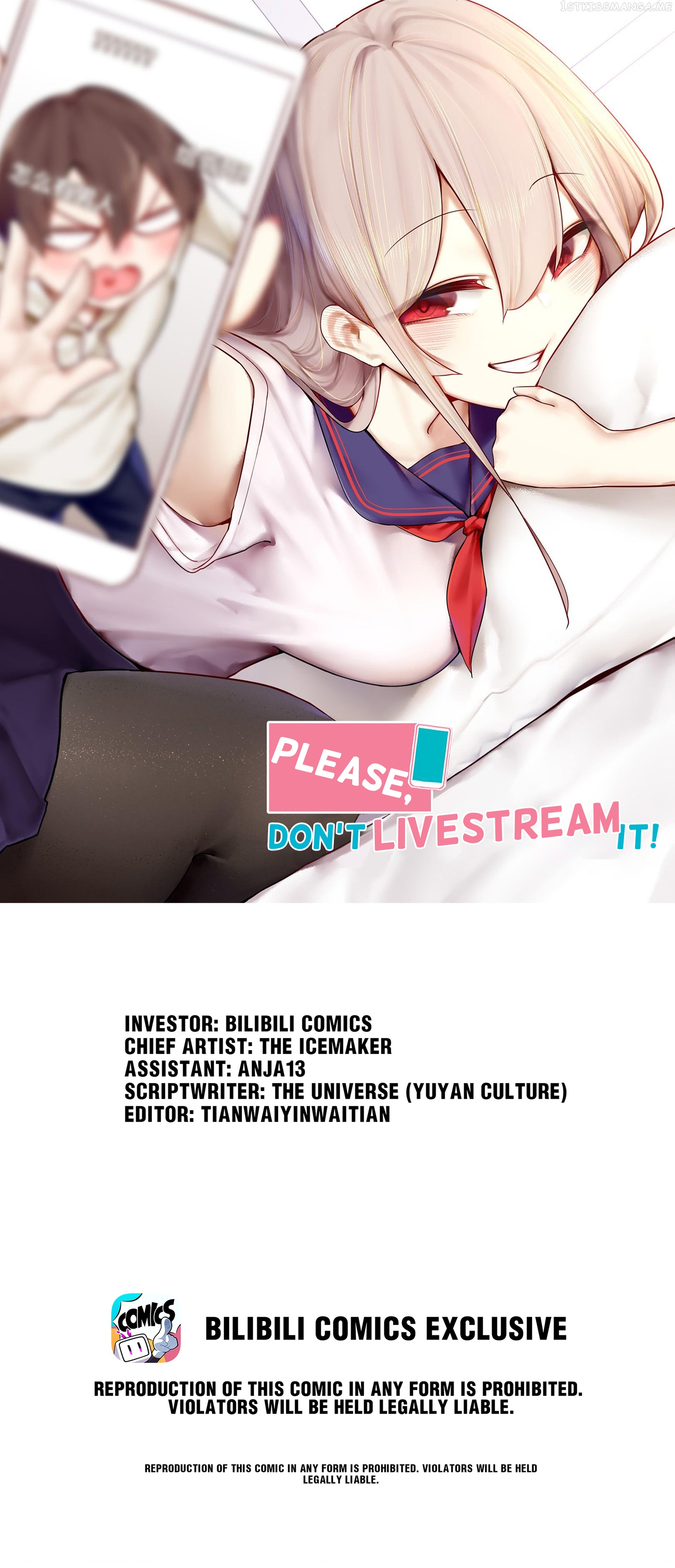 Please, Don’t Livestream It chapter 31.1 - page 1