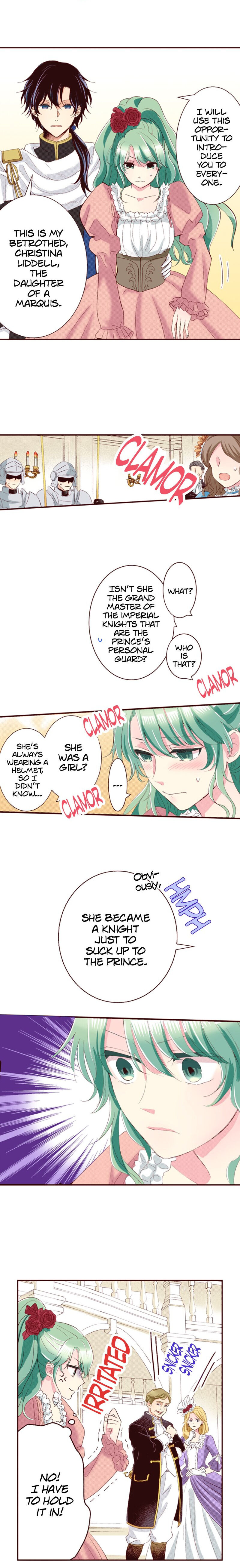 Grand Master Knight Has Become the Princess Chapter 4 - page 4