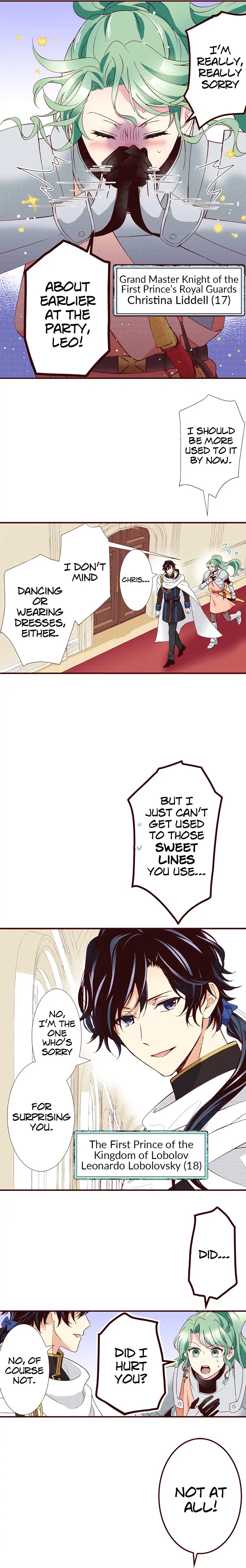 Grand Master Knight Has Become the Princess Chapter 21 - page 3
