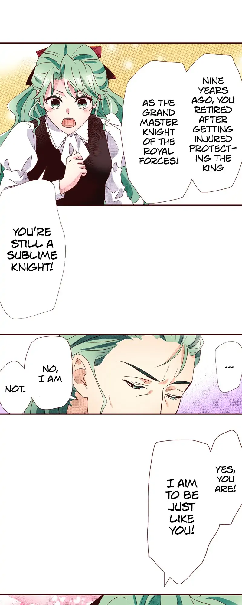 Grand Master Knight Has Become the Princess Chapter 24 - page 23