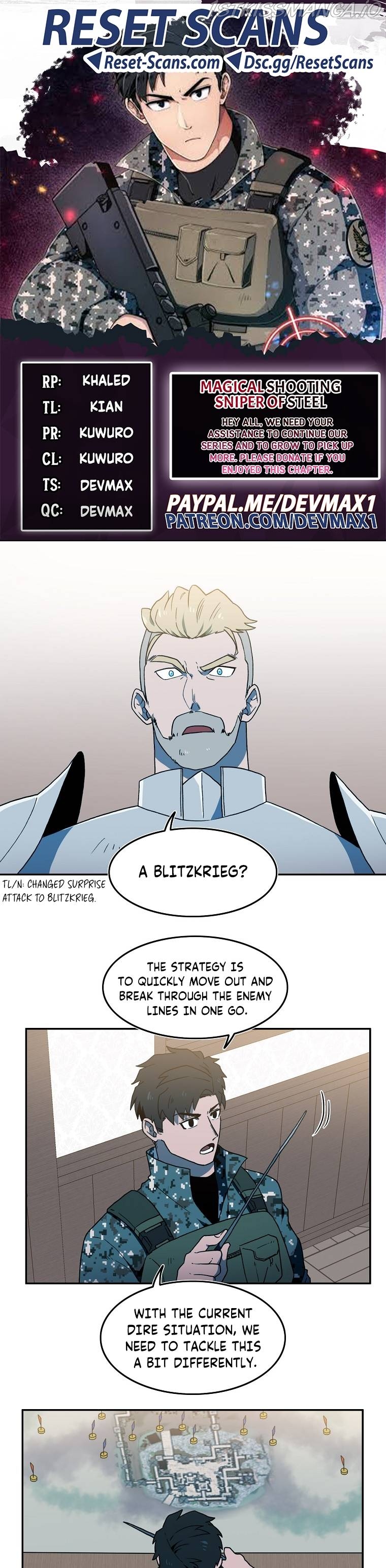 MAGICAL SHOOTING : SNIPER OF STEEL Chapter 22 - page 1