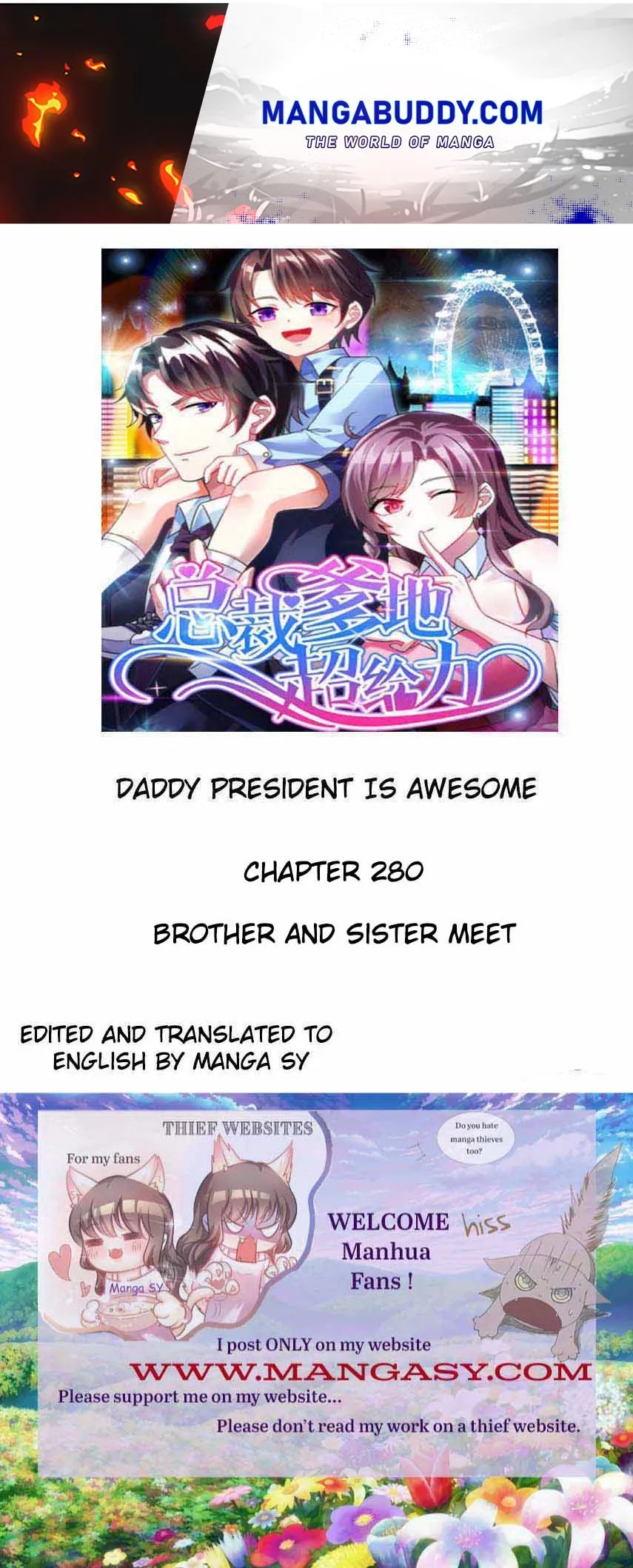 My Badass CEO Daddy Chapter 280 - page 1