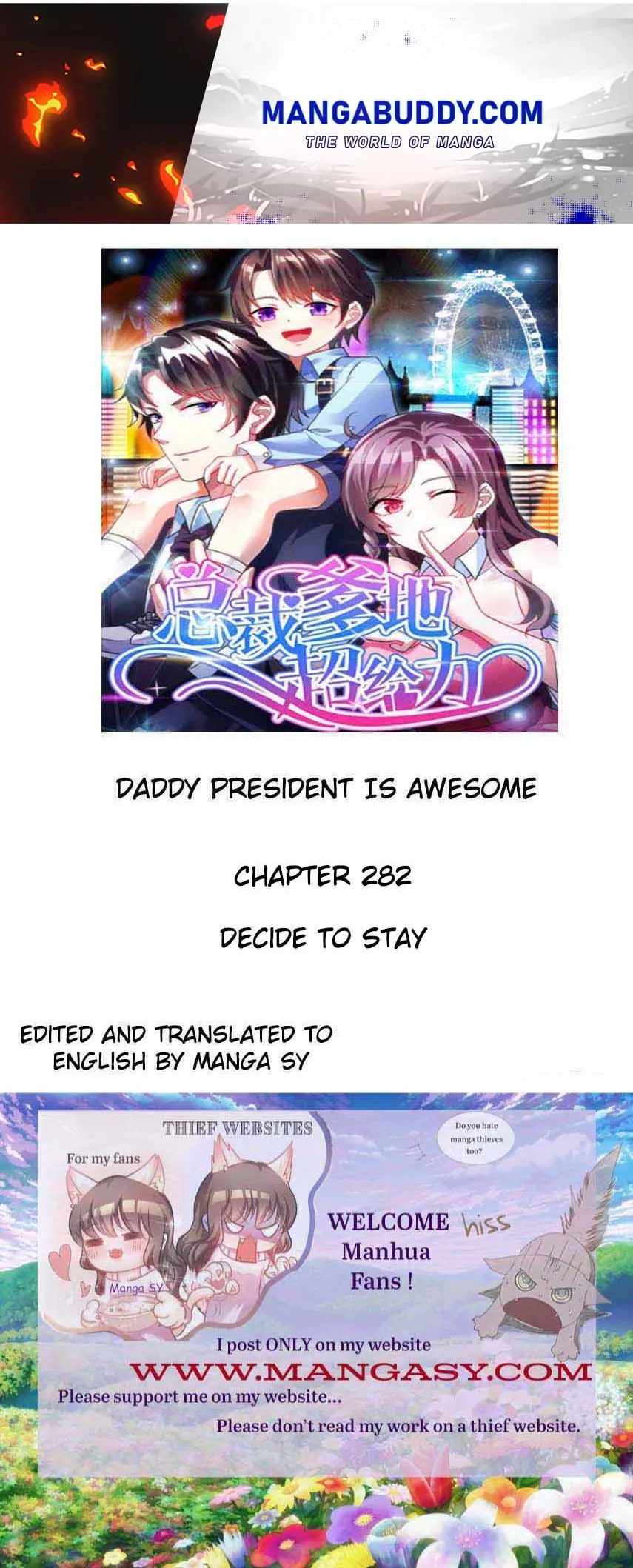 My Badass CEO Daddy Chapter 282 - page 1