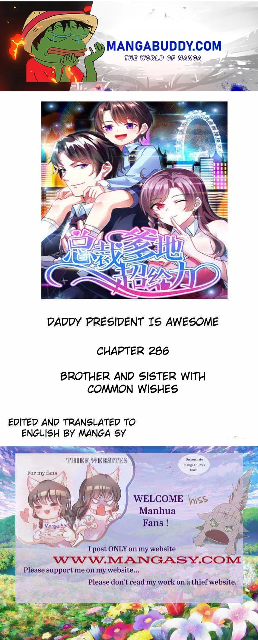 My Badass CEO Daddy Chapter 286 - page 1