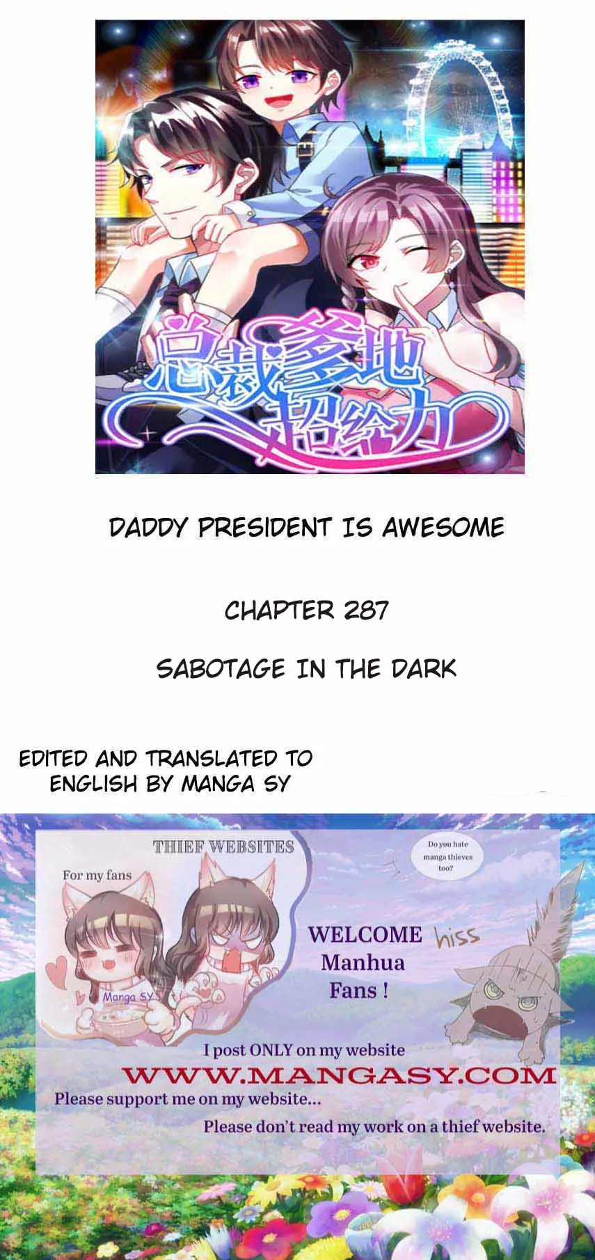 My Badass CEO Daddy Chapter 287 - page 1