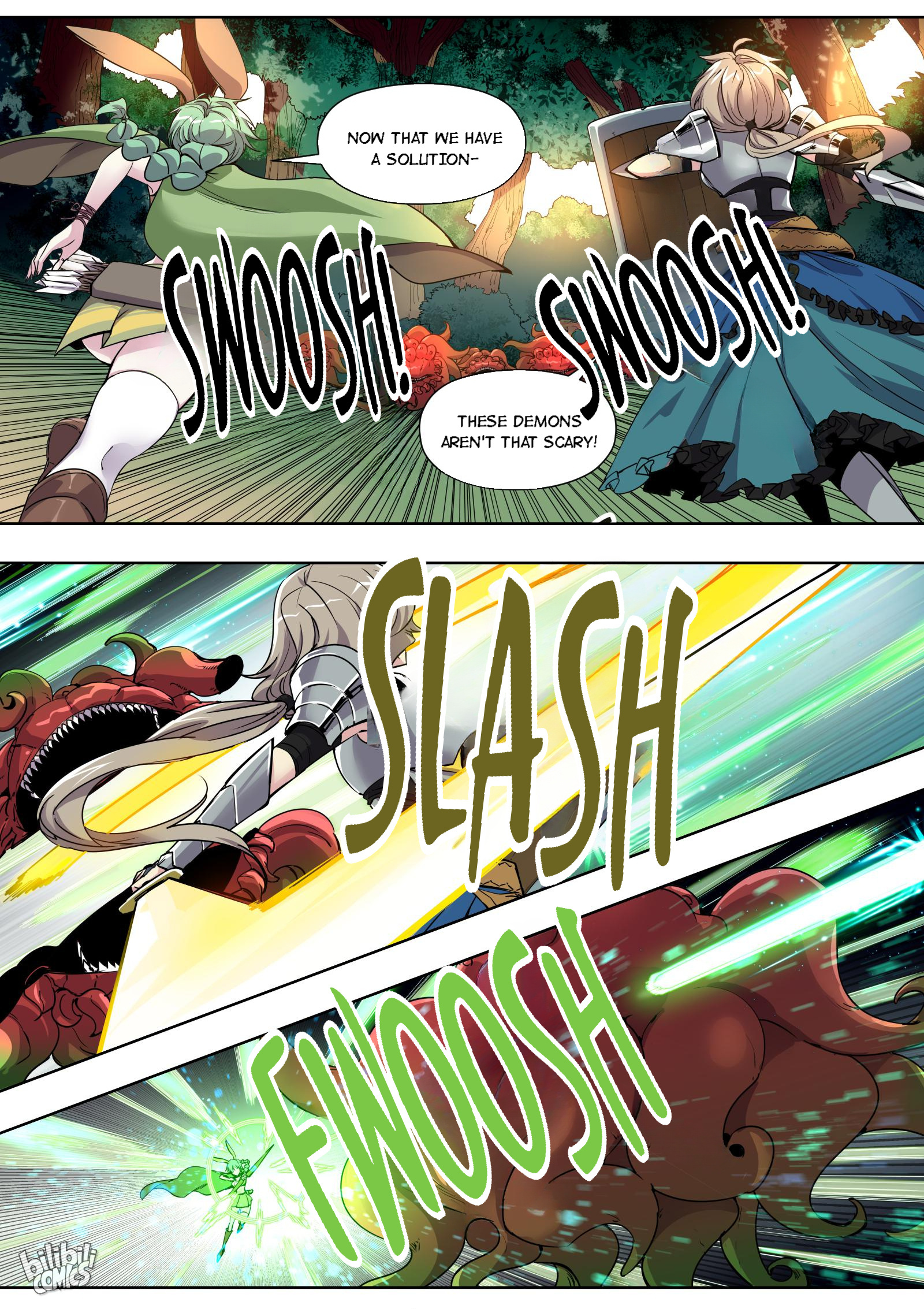 The Sichuan Cuisine Chef And His Valiant Babes Of Another World Chapter 4 - page 4