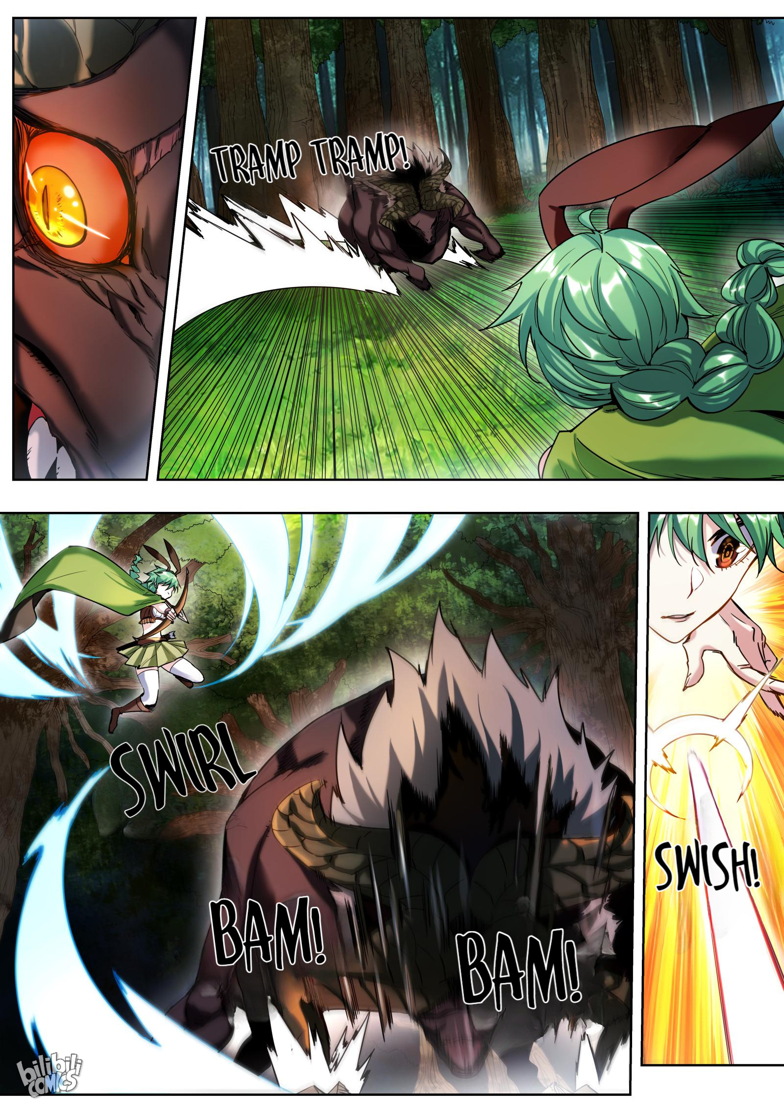 The Sichuan Cuisine Chef And His Valiant Babes Of Another World Chapter 1 - page 12