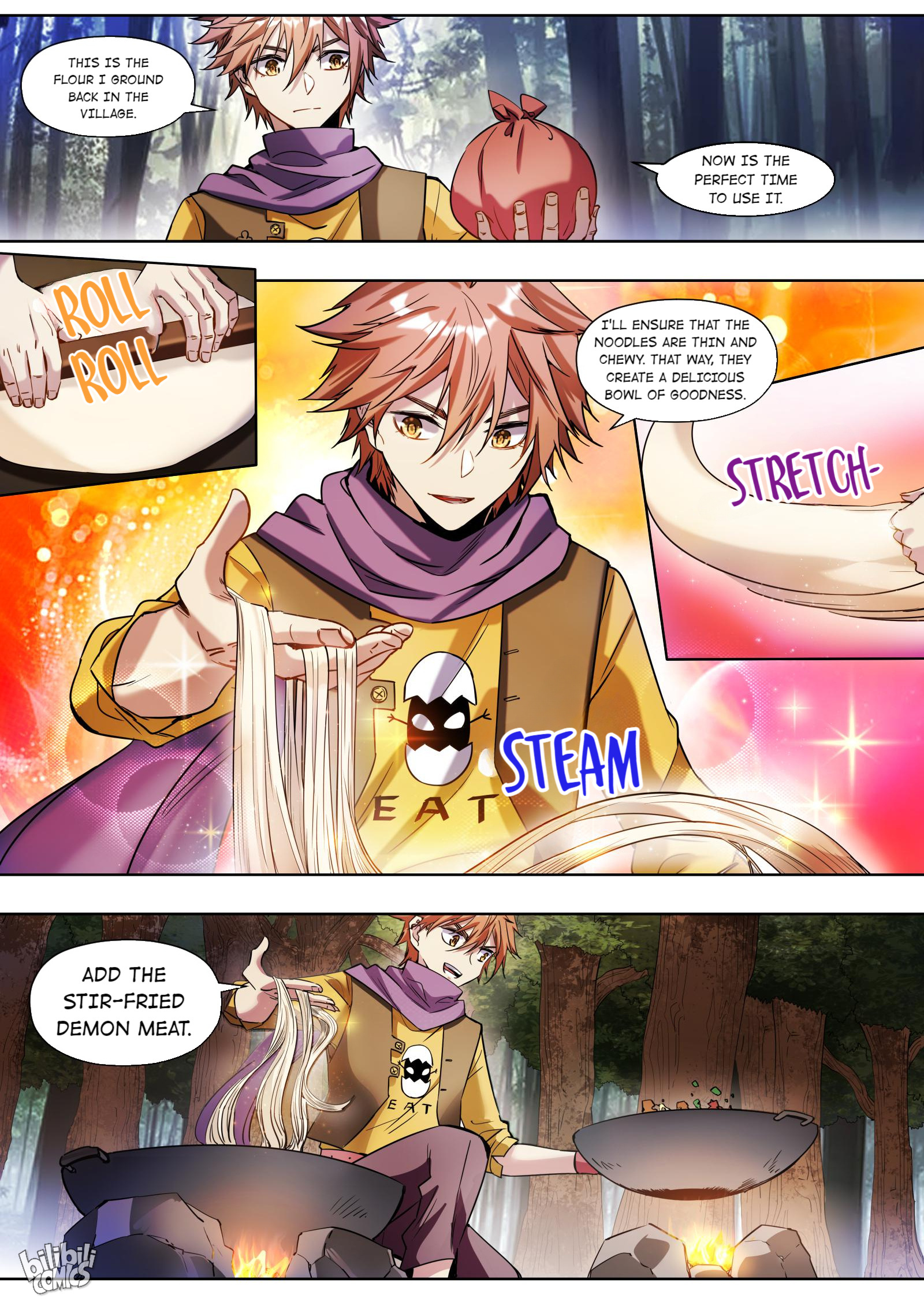 The Sichuan Cuisine Chef And His Valiant Babes Of Another World Chapter 1 - page 15