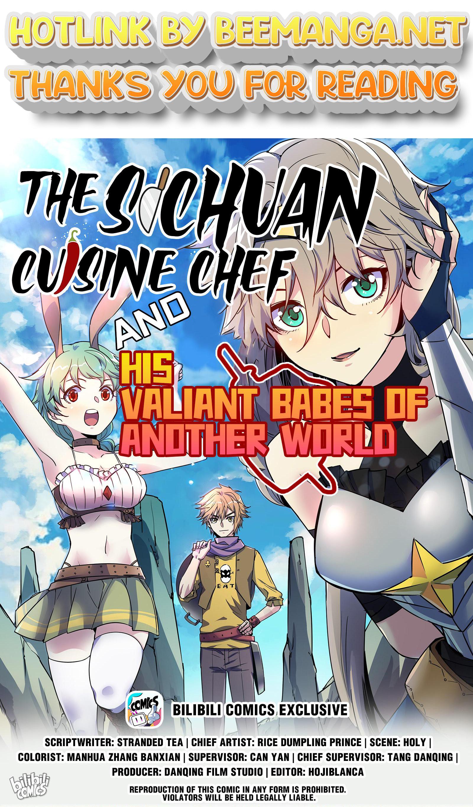 The Sichuan Cuisine Chef And His Valiant Babes Of Another World Chapter 16 - page 1