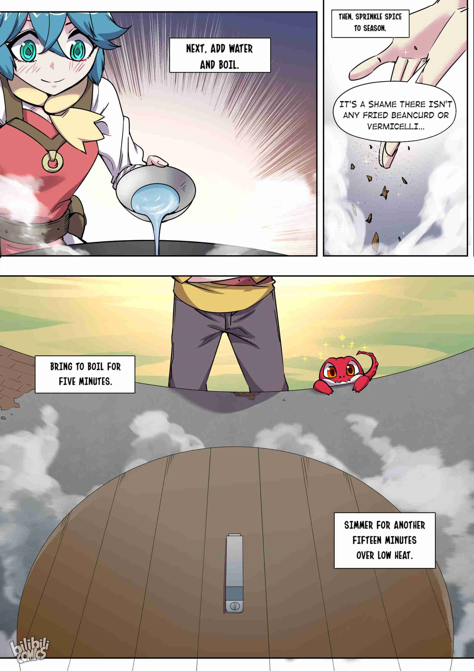 The Sichuan Cuisine Chef And His Valiant Babes Of Another World Chapter 18 - page 7