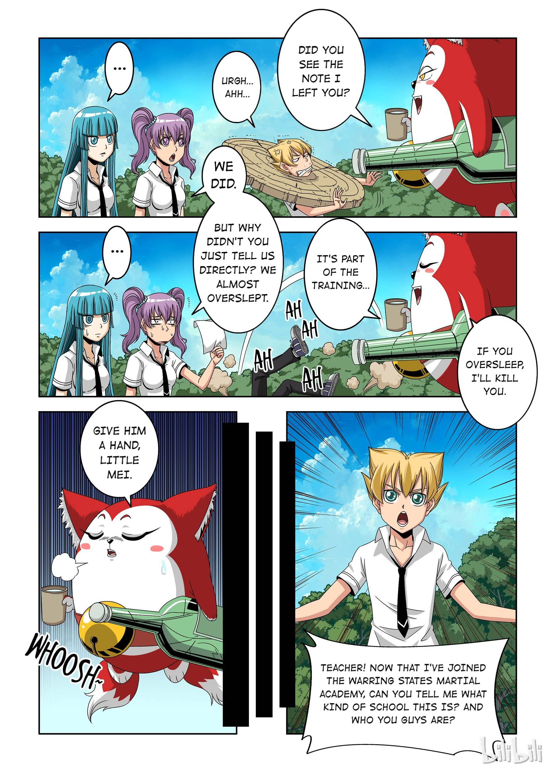 Warring States Martial Academy chapter 4 - page 6