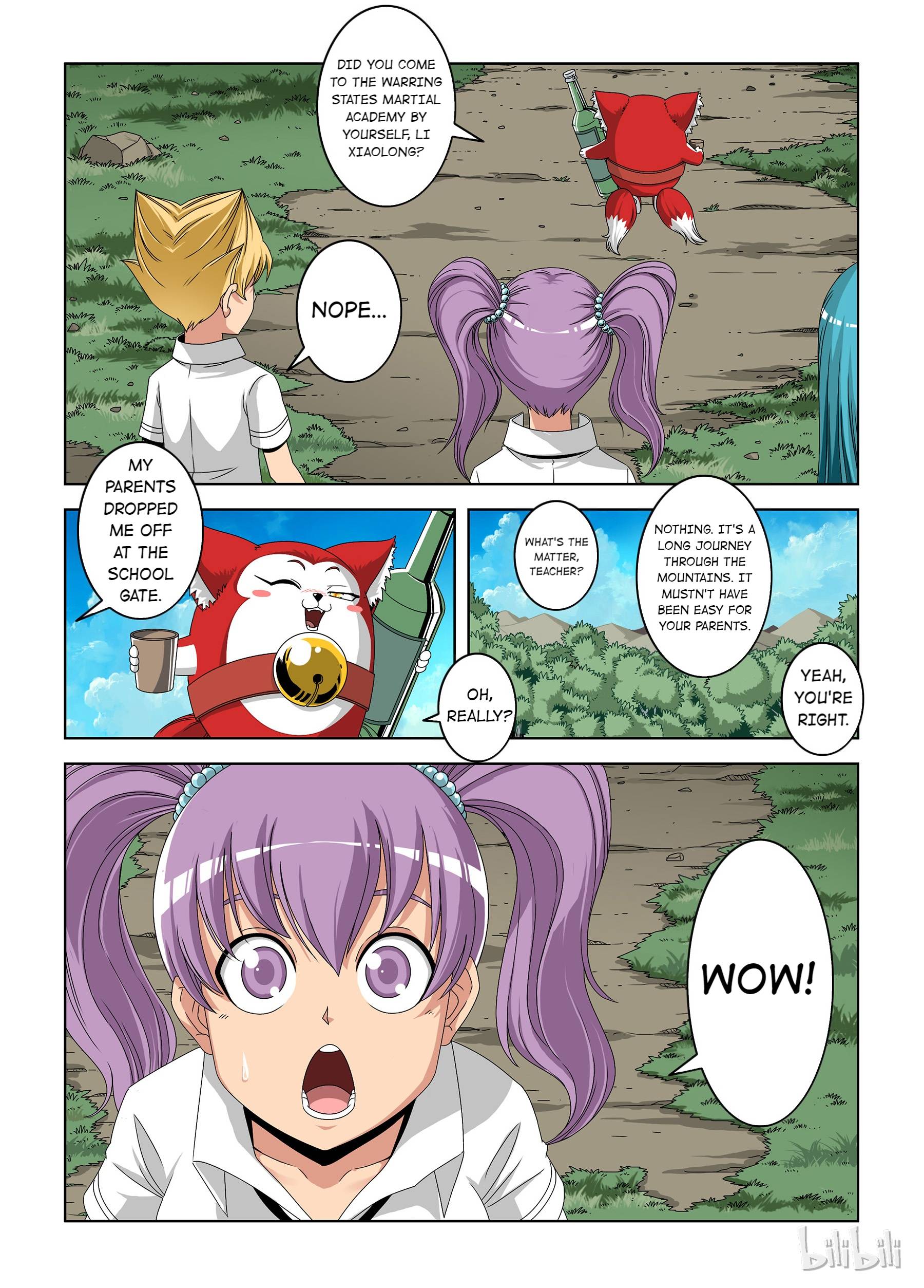 Warring States Martial Academy chapter 4 - page 8