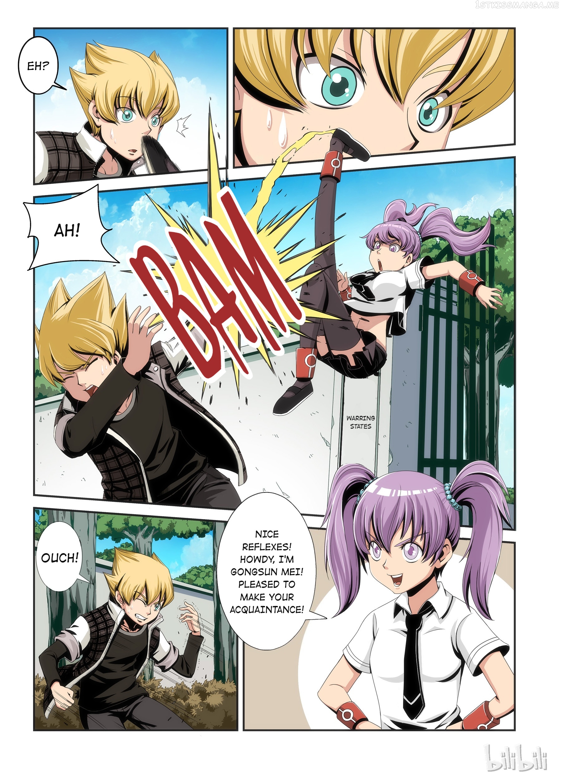 Warring States Martial Academy chapter 1.1 - page 10
